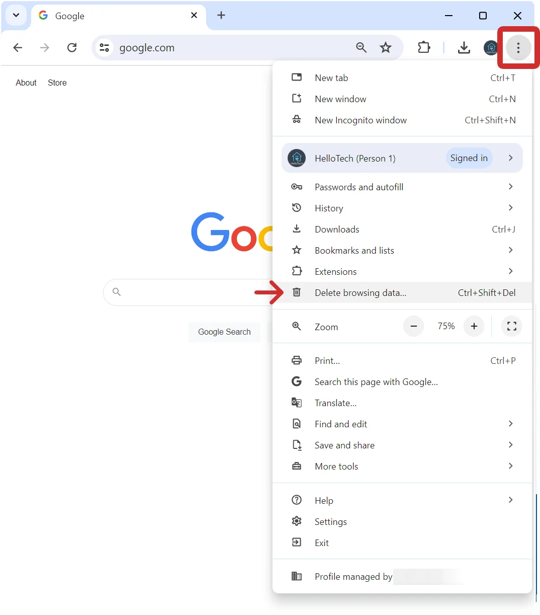 How To Clear the Cache In Chrome